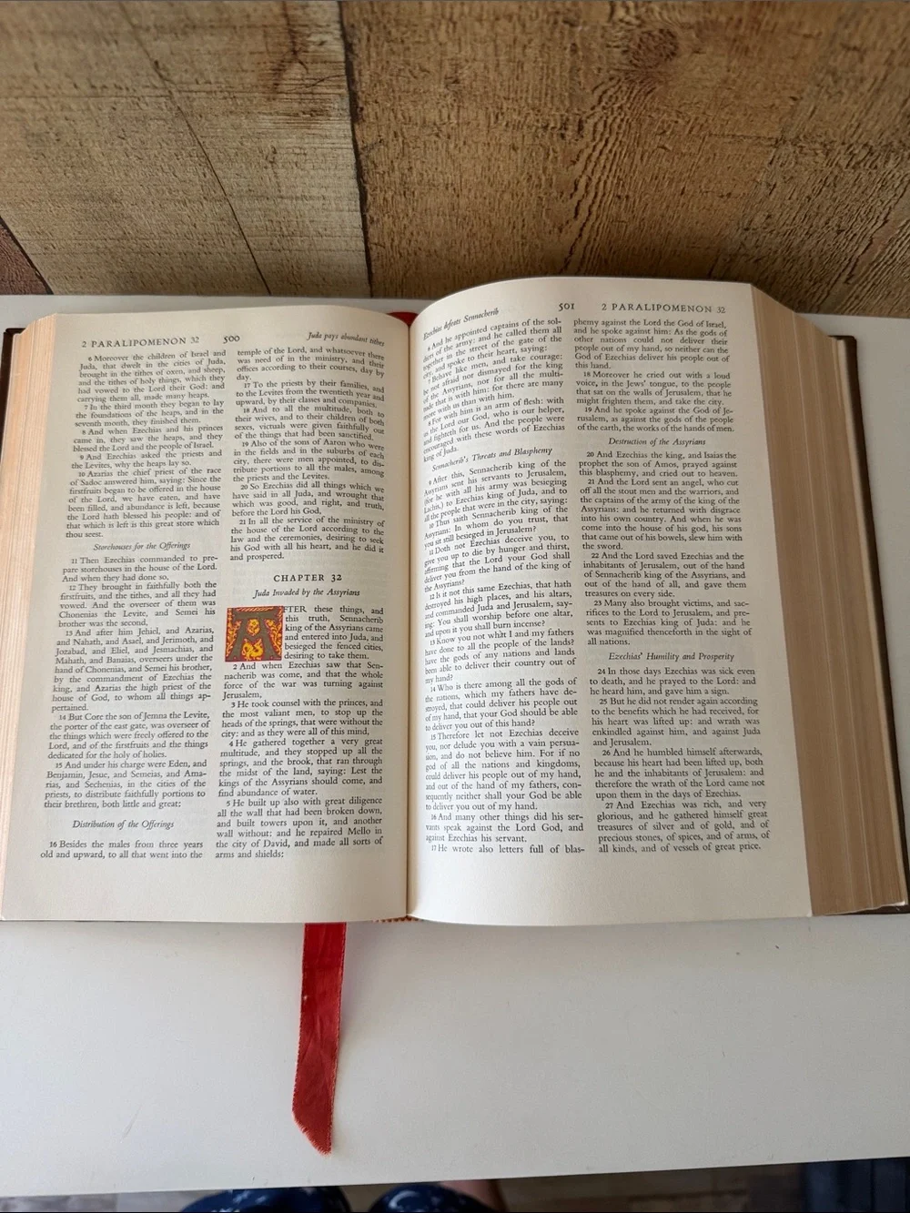 1953 Catholic Family Edition Holy Bible – John J. Crawley – Illuminated Art